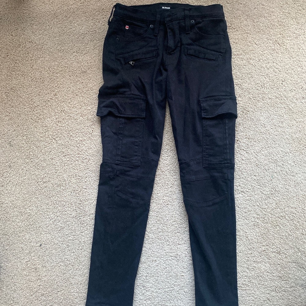 Hudson Jeans Black Straight Leg Women Jeans